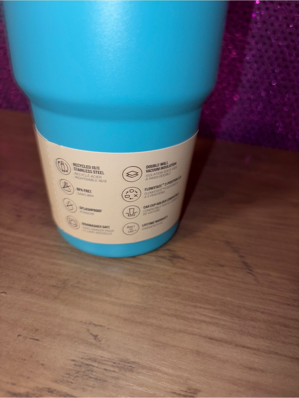Stanley Quencher 30oz Tumbler Bright Turquoise Handle Straw Insulated Cup - Picture 7 of 11